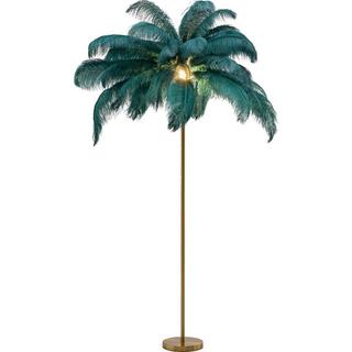 KARE Design Lampada da terra Feather Palm green 165  