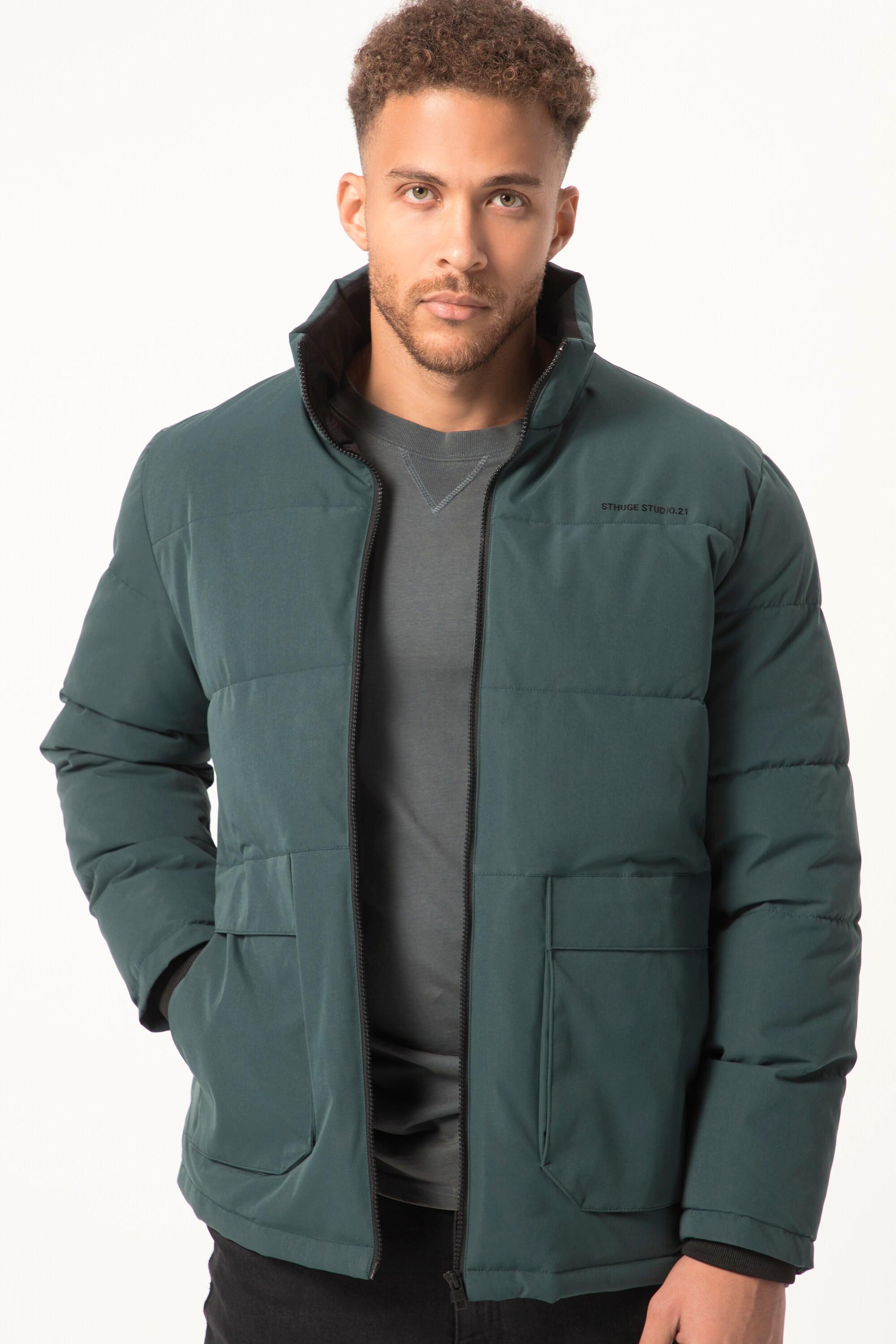 Sthuge  Steppjacke, Outdoor, Stehkragen, Zipper 