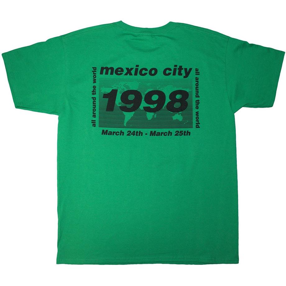 Oasis T-Shirt World Tour Mexico City 1998  