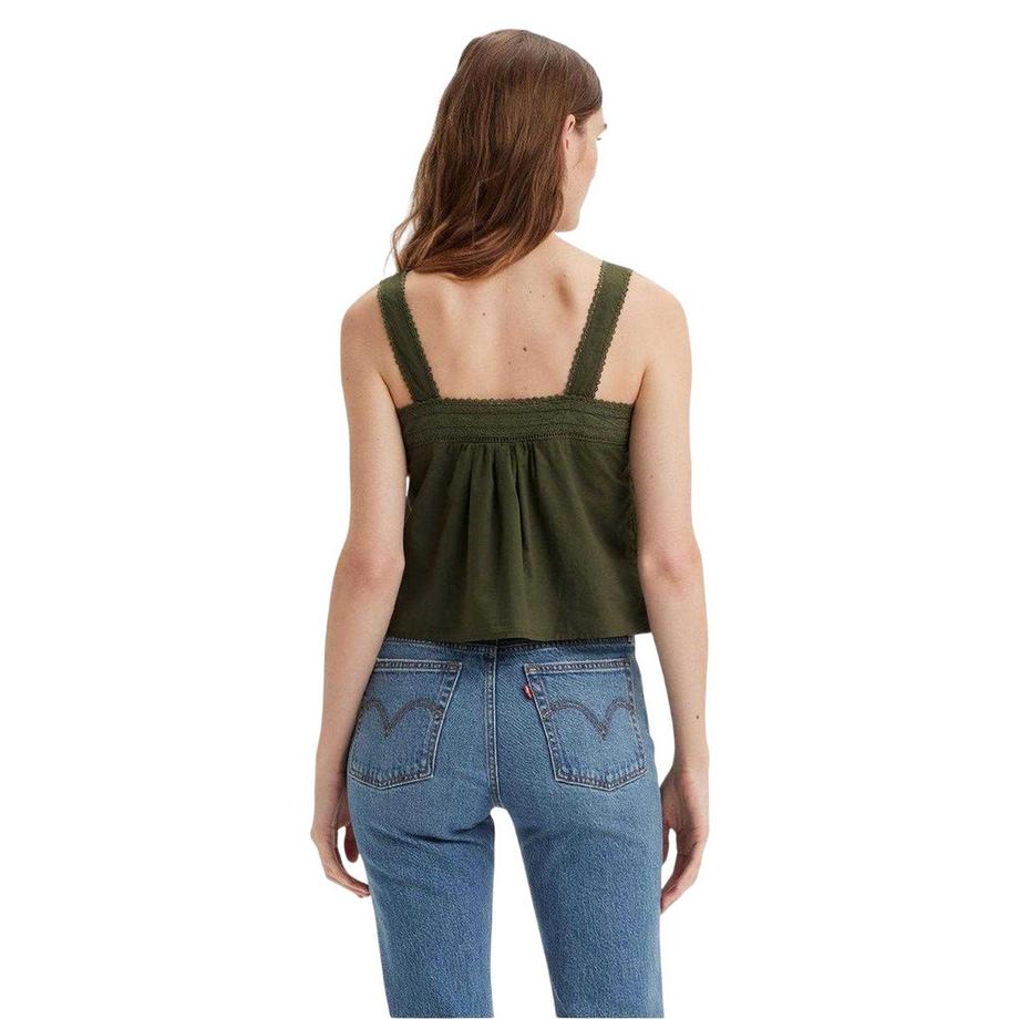 Levis  Canottiera Collo Quadrato 