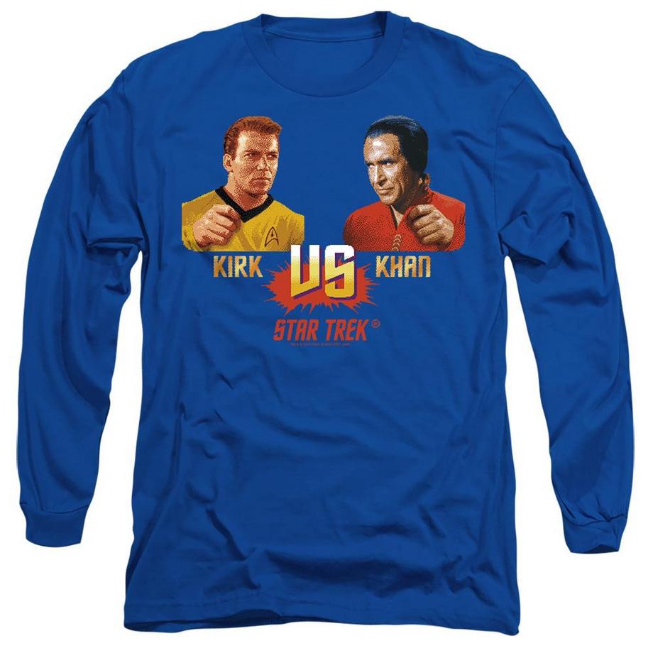Star Trek Kirk Vs Khan T-Shirt Manches Longues  