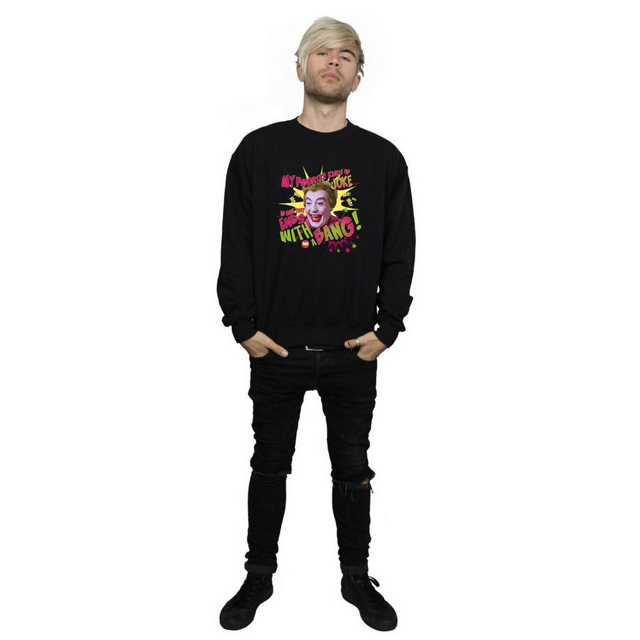 DC COMICS Bang Grafikdruck Sweatshirt  