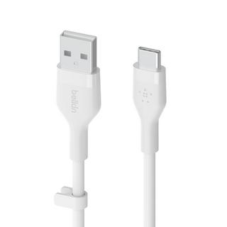 belkin  BOOST↑CHARGE Flex cavo USB 3 m USB 2.0 USB A USB C Bianco 