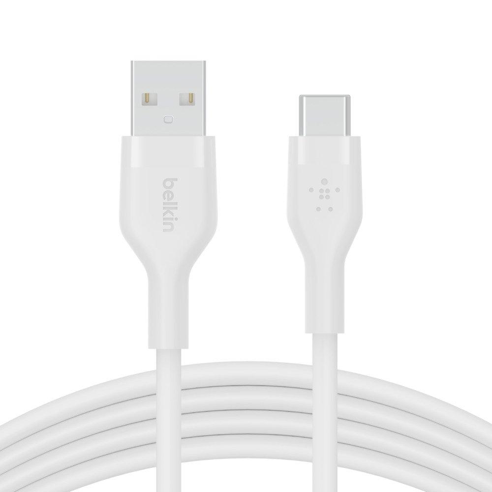 belkin  BOOST↑CHARGE Flex USB Kabel 3 m USB 2.0 USB A USB C Weiß 