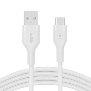 belkin  BOOST↑CHARGE Flex cavo USB 3 m USB 2.0 USB A USB C Bianco 