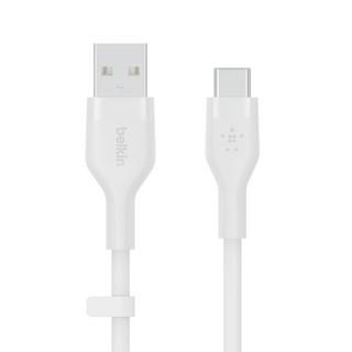 belkin  BOOST↑CHARGE Flex USB Kabel 3 m USB 2.0 USB A USB C Weiß 