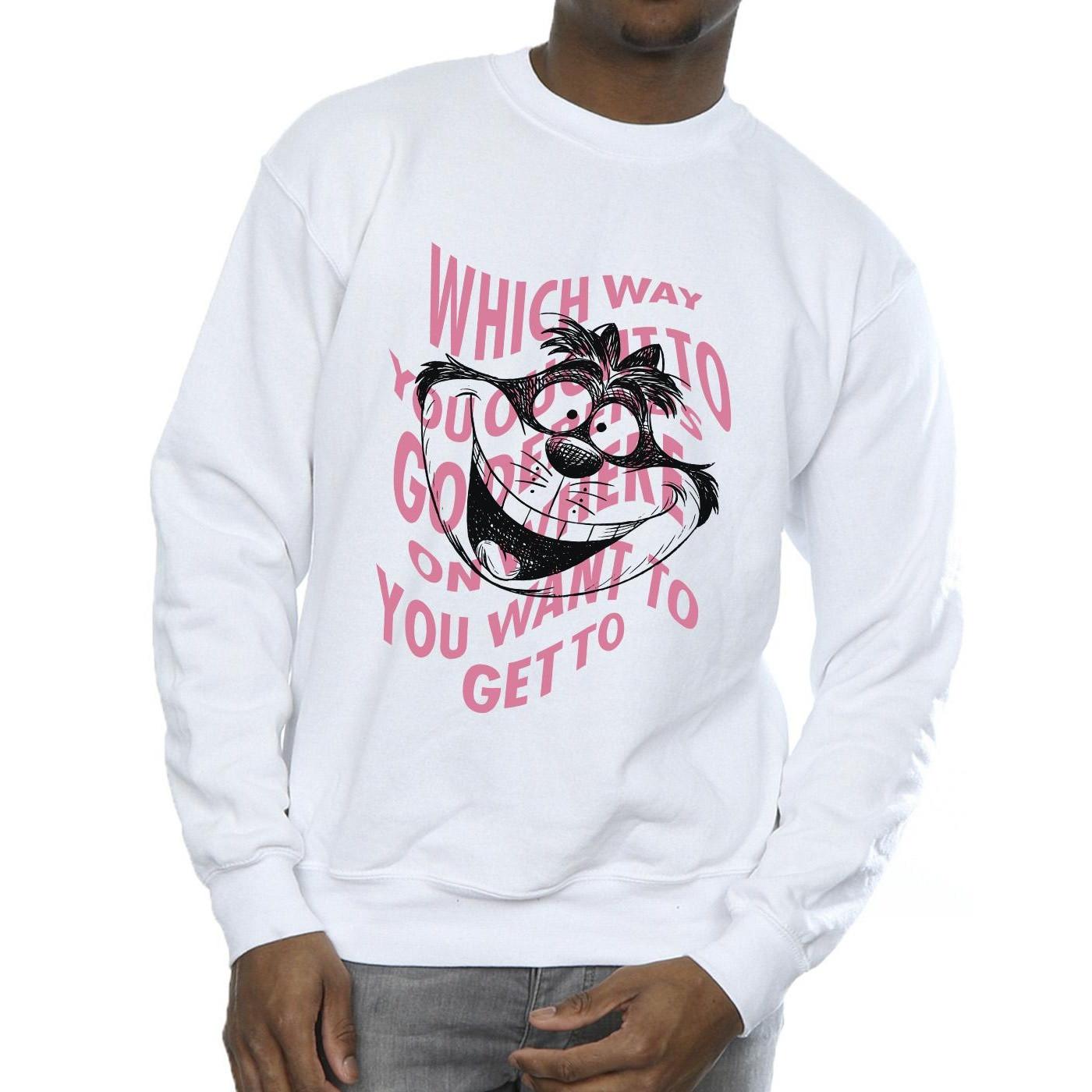 Disney Alice au Pays des Merveilles Sweatshirt Chat du Cheshire  