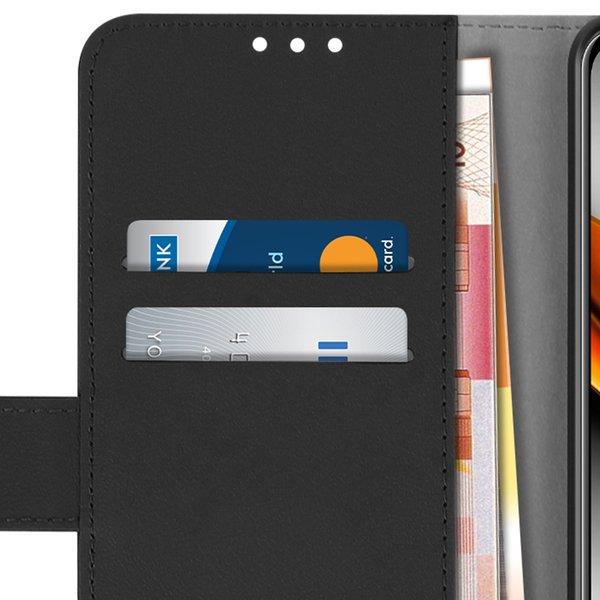 Avizar  Bookcover Xiaomi Poco F3 /Mi 11i Schwarz 