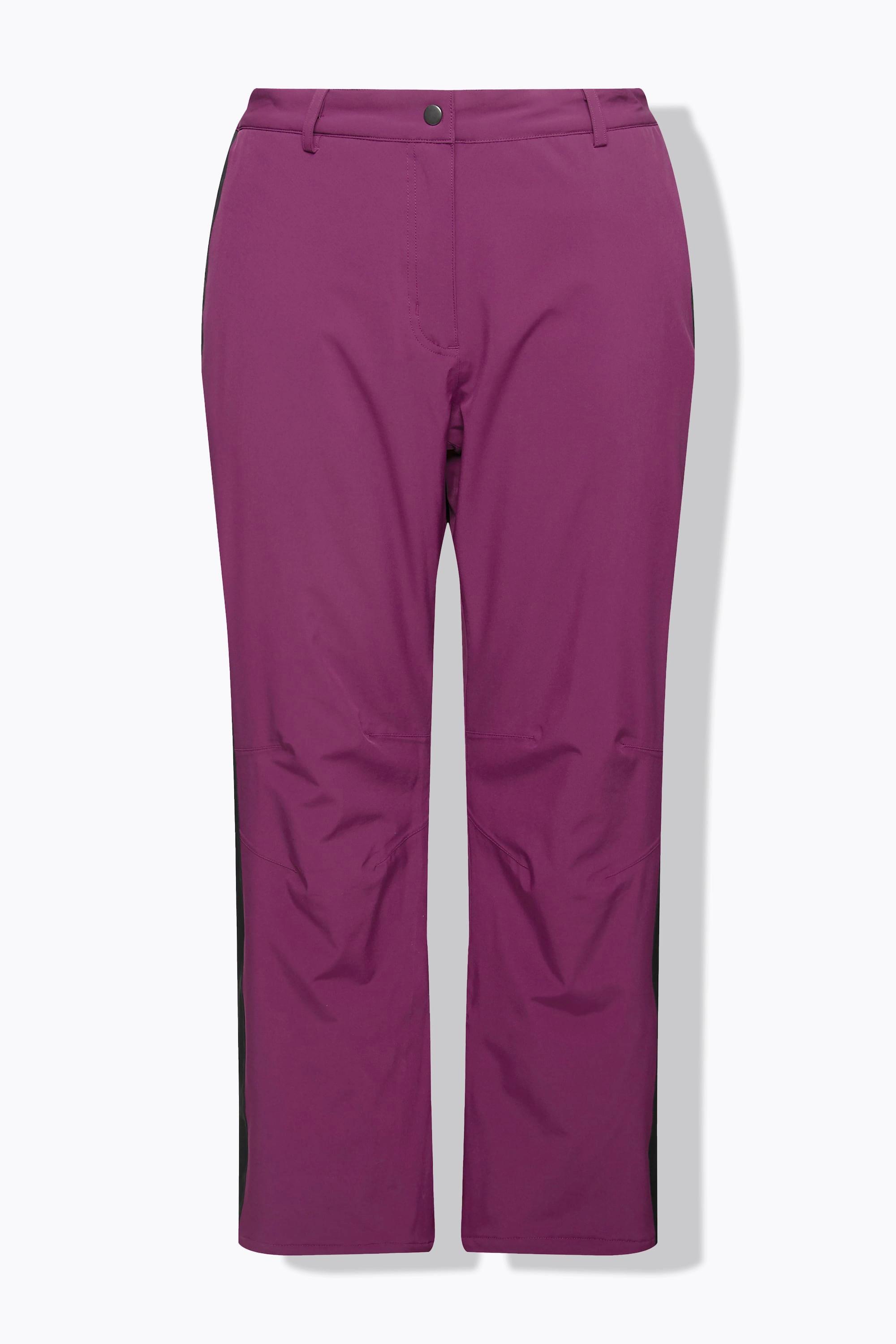 Ulla Popken Wasserdichte recycelte Thermo-Funktionshose mit Fleecefutter  