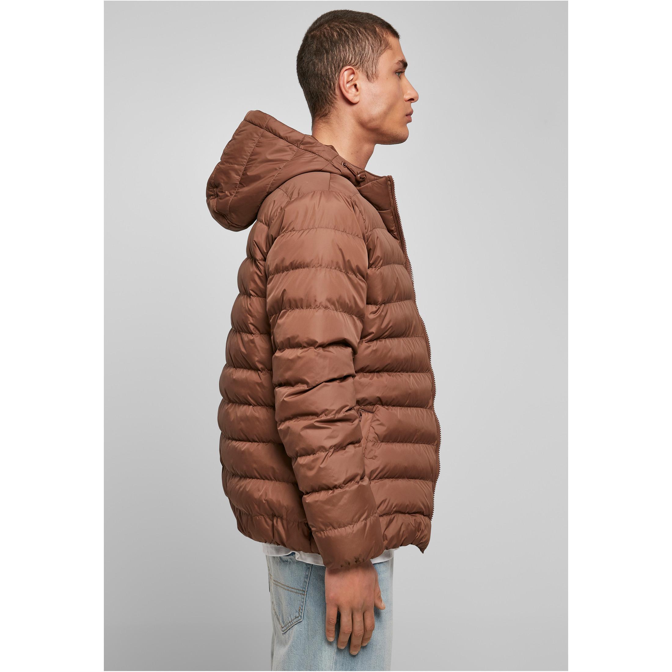 URBAN CLASSICS Basic Bubble Kapuzen Daunenjacke  