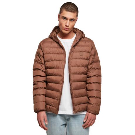 URBAN CLASSICS Basic Bubble Kapuzen Daunenjacke  