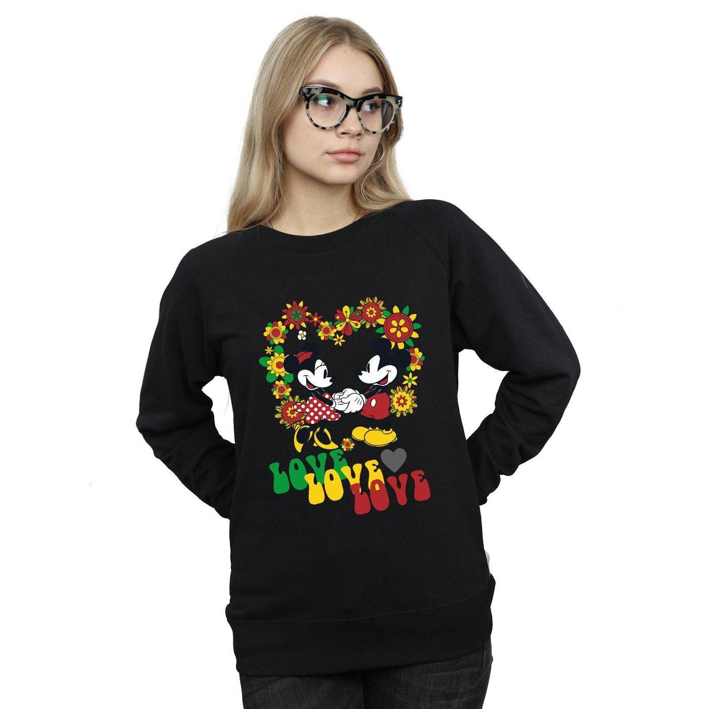 Disney Hippie Love Sweatshirt  
