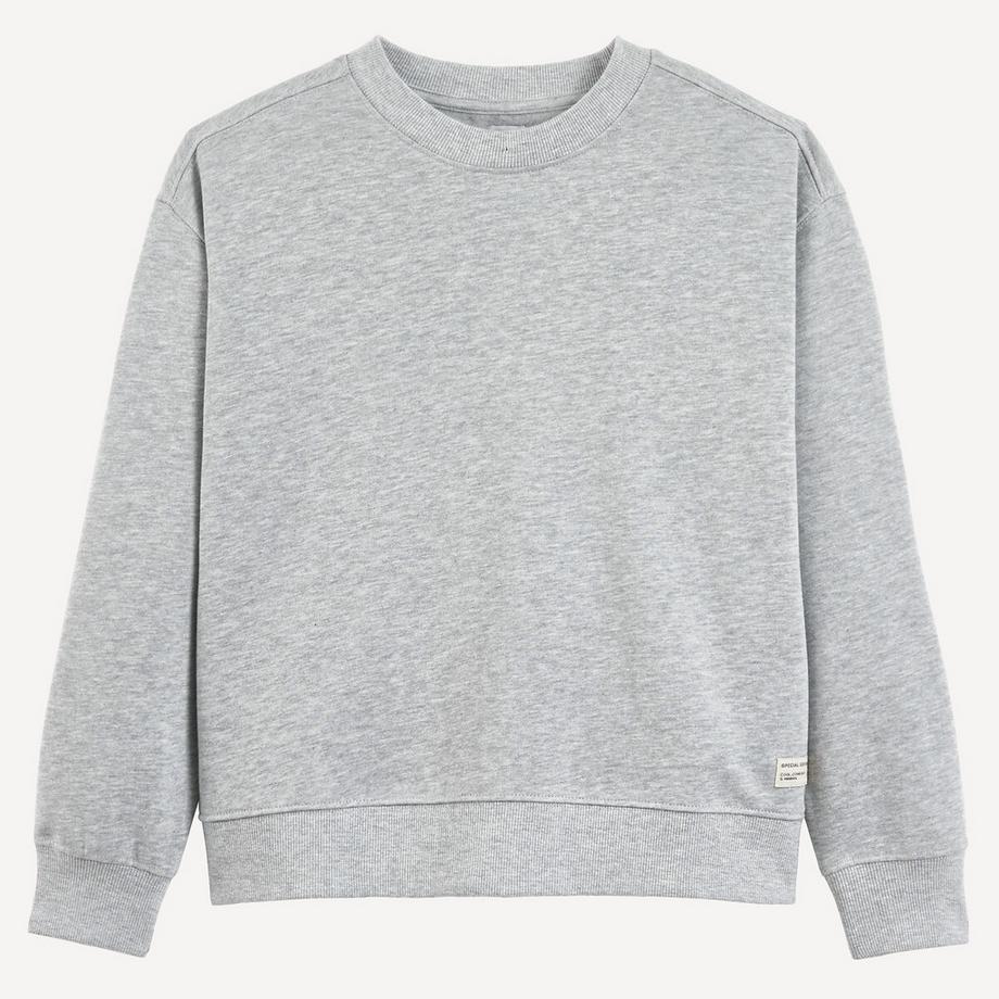La Redoute Collections  Sweat col rond en molleton 