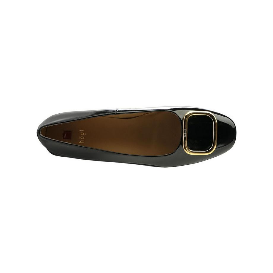 Högl Ballerinas mit goldener Schnalle  