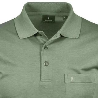 Ragman Softknit Poloshirt Bequeme Passform  