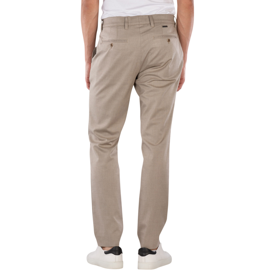 Alberto Lou Chino Regular Fit Herringbone Hose  