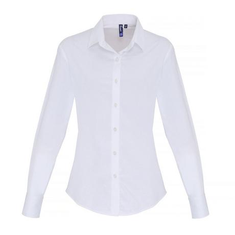PREMIER Chemisier Manches Longues Popeline Stretch  