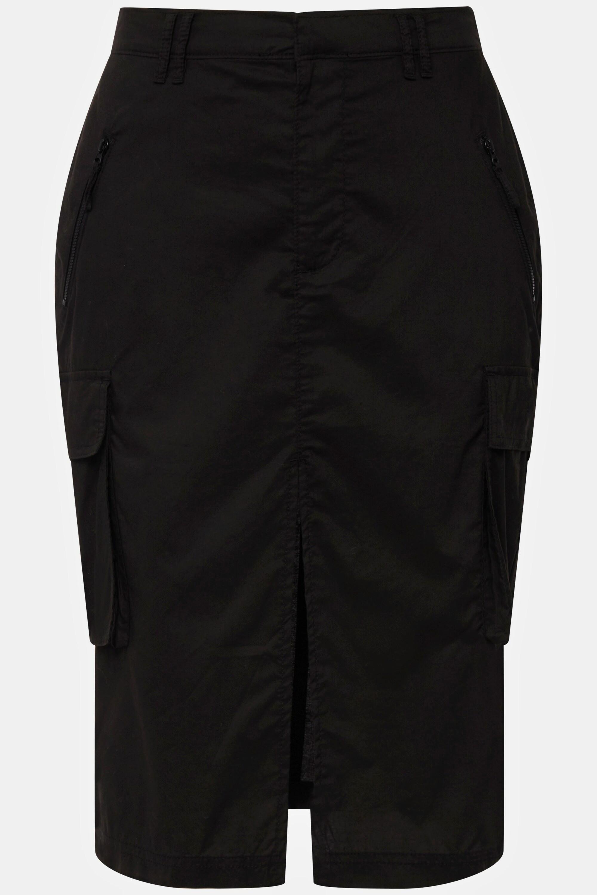 Ulla Popken Utility Style Cargo Rock Taschen Lyocell Mix  