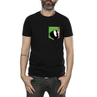 LOONEY TUNES T-shirt Marvin il Marziano con Tasca  