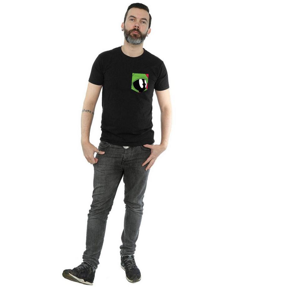 LOONEY TUNES T-shirt Marvin le Martien à Poche  