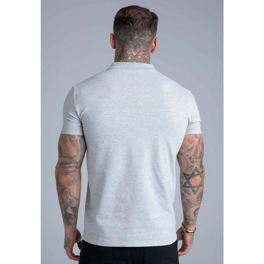 Sik Silk Polo Zip  
