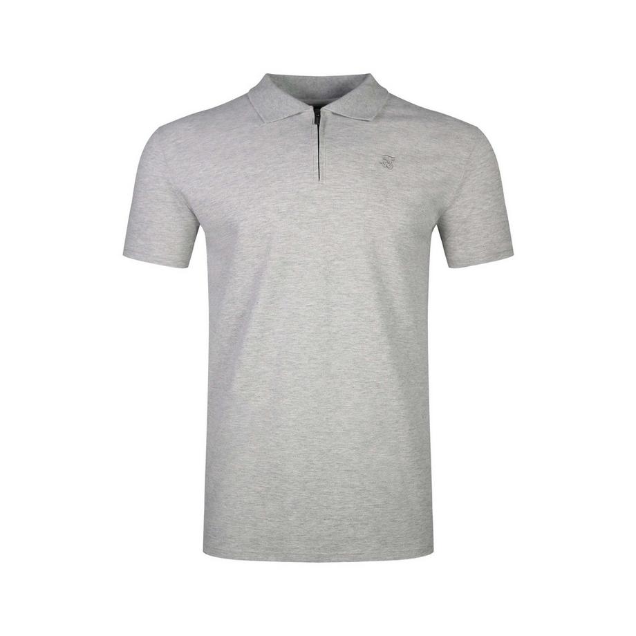 Sik Silk Polo Zip  
