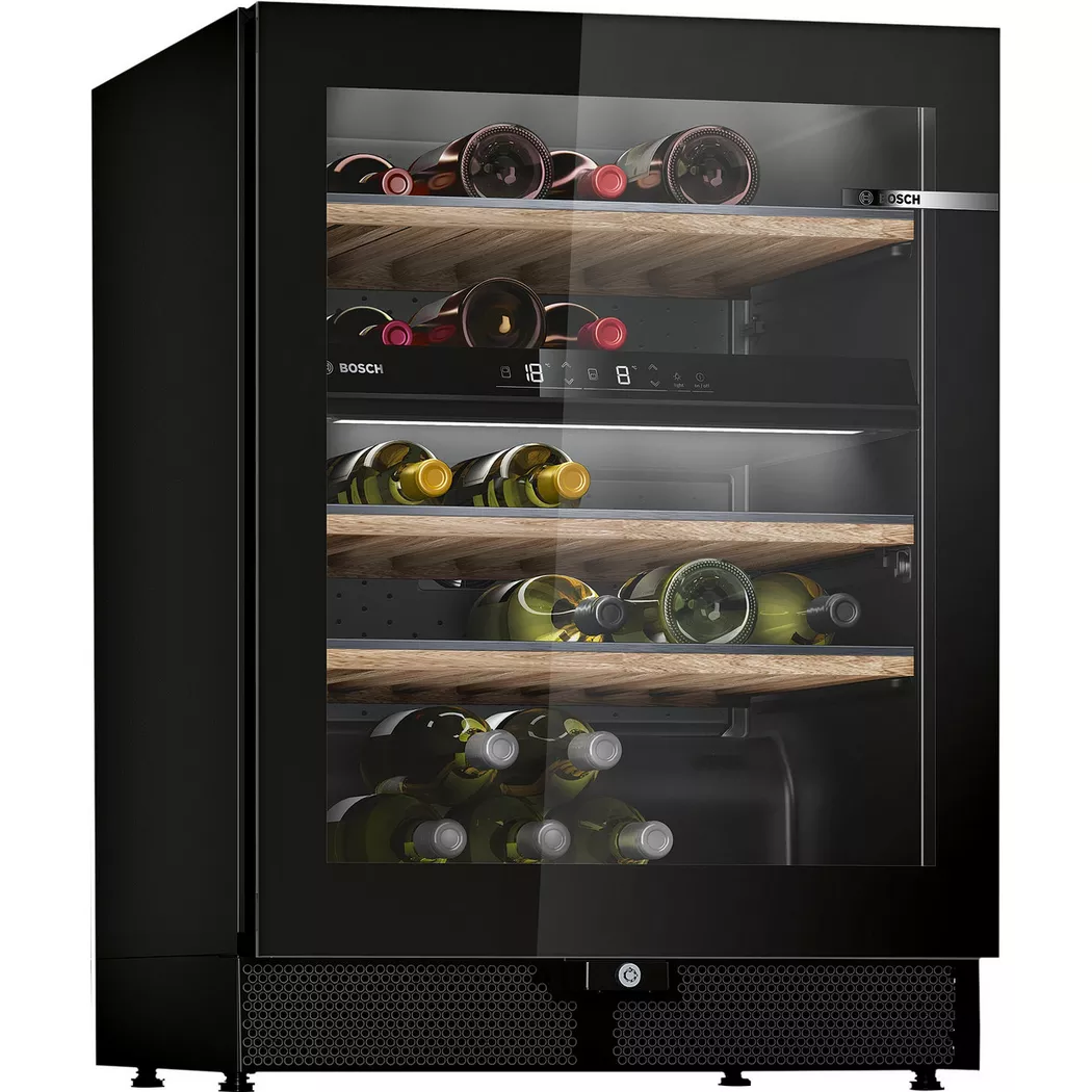 Bosch KWK16ABGB Armoire à vin noire droite