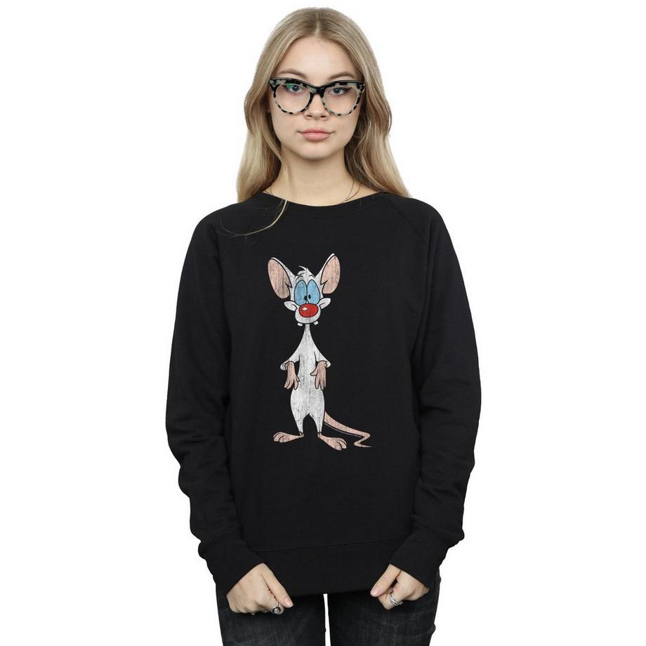Animaniacs Pinky Sweatshirt Col Rond  