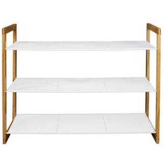 Calicosy Meuble à chaussures 3 étagères 12 paires de chaussures - L74 cm City  