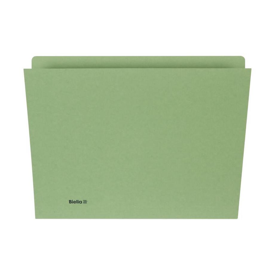 Biella Vertikalmappen A4 240 gm2 5 Rillen - x 100  