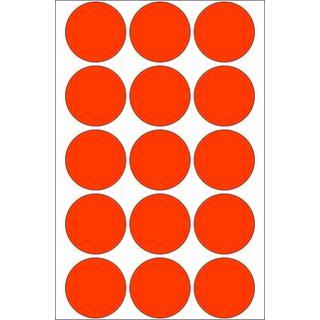 HERMA HERMA Markierungspunkte 32mm 2272 rot 480 St./32 Blatt  