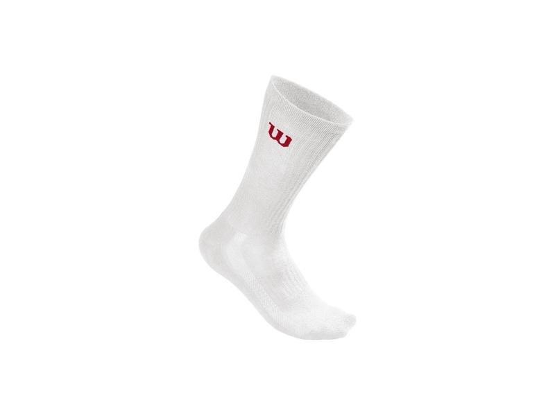 Wilson  Chaussettes mi-mollet homme blanches lot de 3 