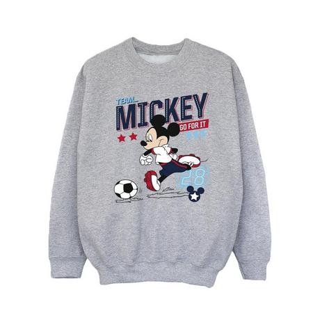 Disney  Mickey Mouse Team Mickey Football Sweatshirt 