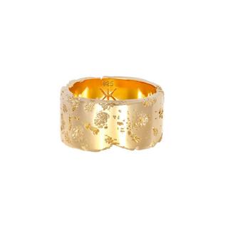 Kuzzoi  Ring  Bandring Rustikal Robuster Look 925 Silber 