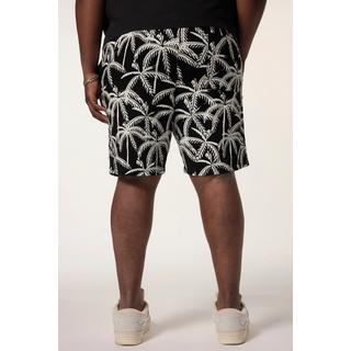 Sthuge Bermuda Taille Élastique Imprimé Tropical All-Over  