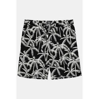 Sthuge Bermuda Taille Élastique Imprimé Tropical All-Over  