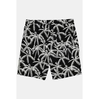 Sthuge Bermuda Taille Élastique Imprimé Tropical All-Over  