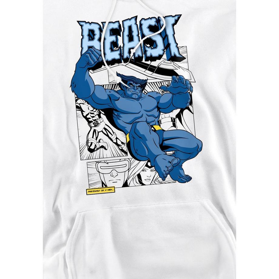 MARVEL Felpa con cappuccio X-Men Beast  