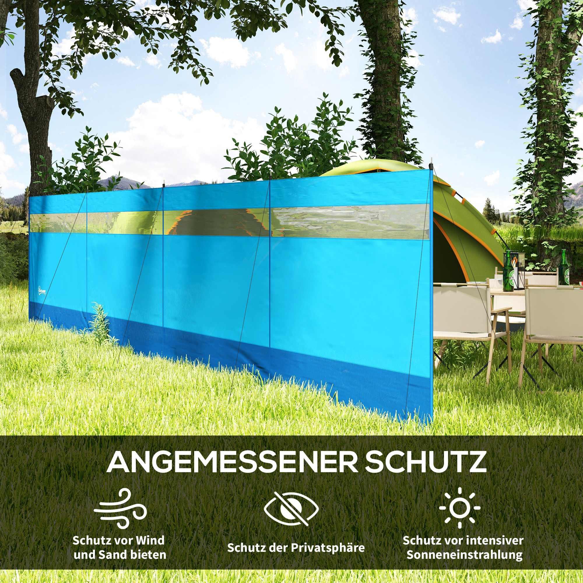 Outsunny  Camping Windschutz 