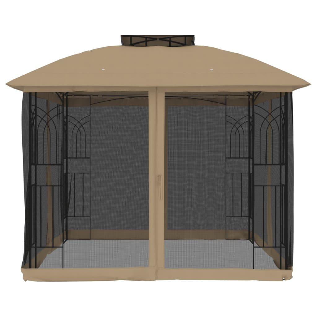 VidaXL Tonnelle acier  