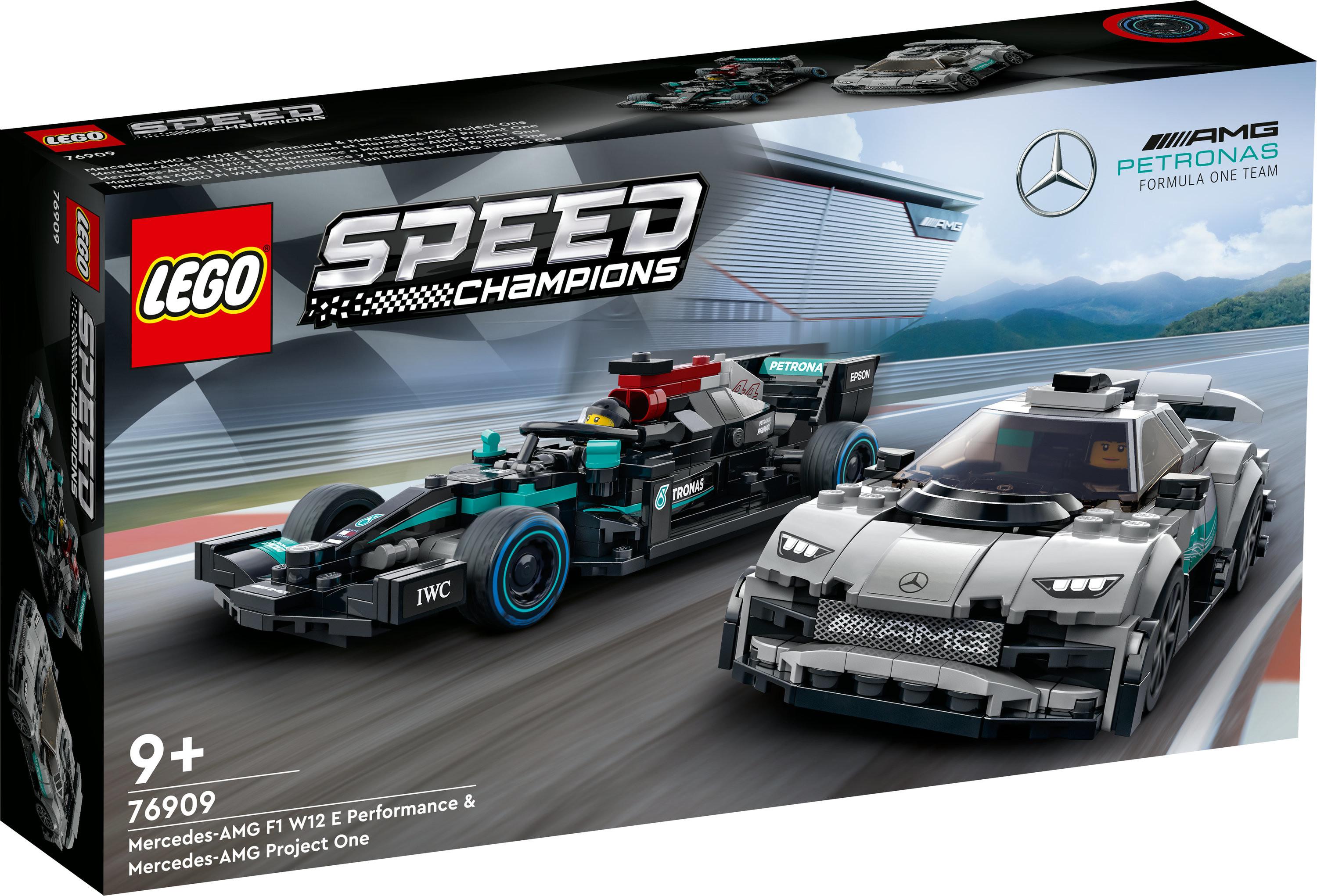LEGO®  LEGO Speed Champions Mercedes-AMG F1 W12 E Performance & Mercedes-AMG Project One 76909 
