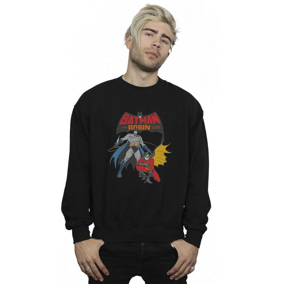 DC COMICS Batman with Robin The Teen Wonder Sweatshirt  