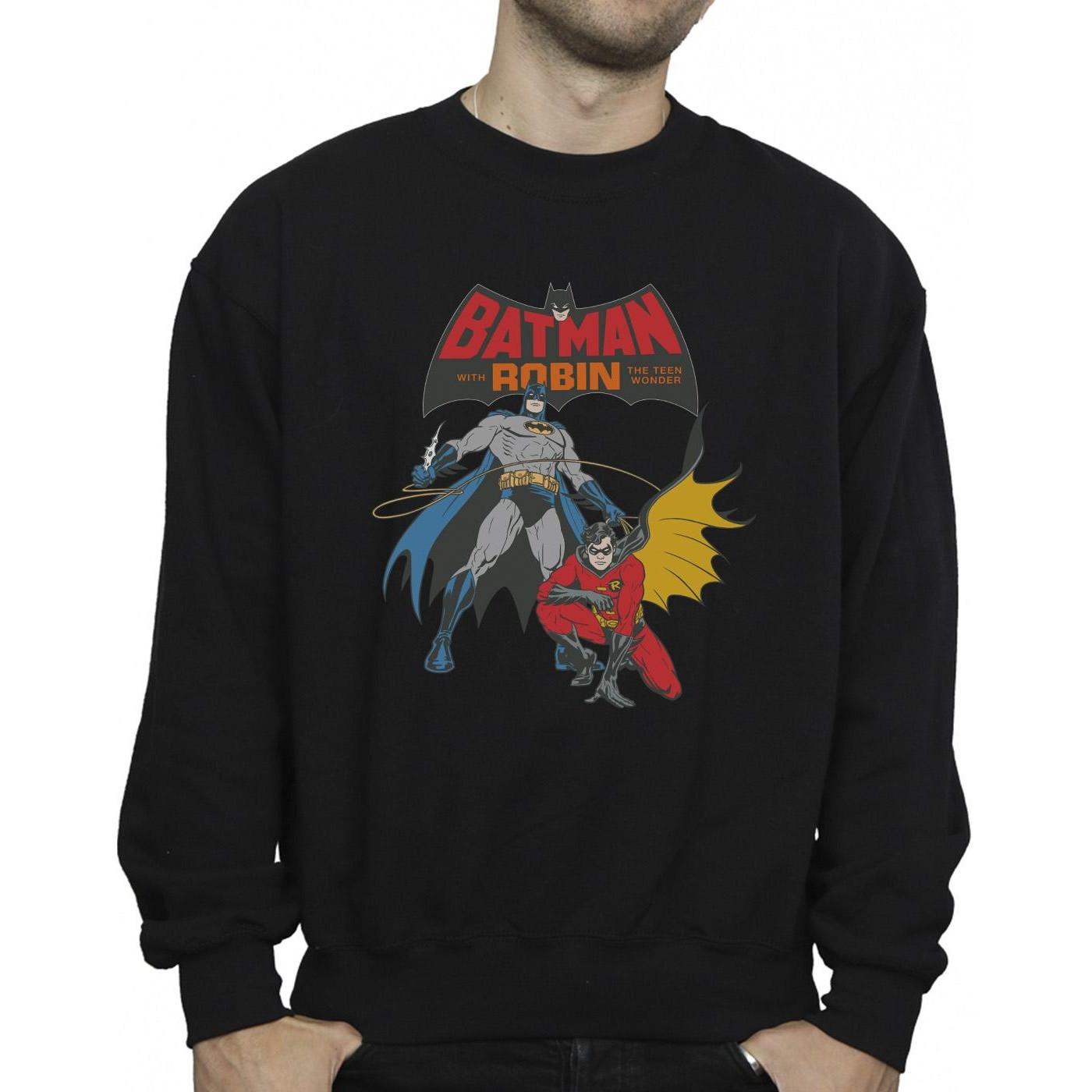 DC COMICS Batman with Robin The Teen Wonder Sweatshirt  