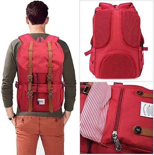 Only-bags.store Rucksack Daypack für 15" Notebook mit Federmappe für Schule, Universität  