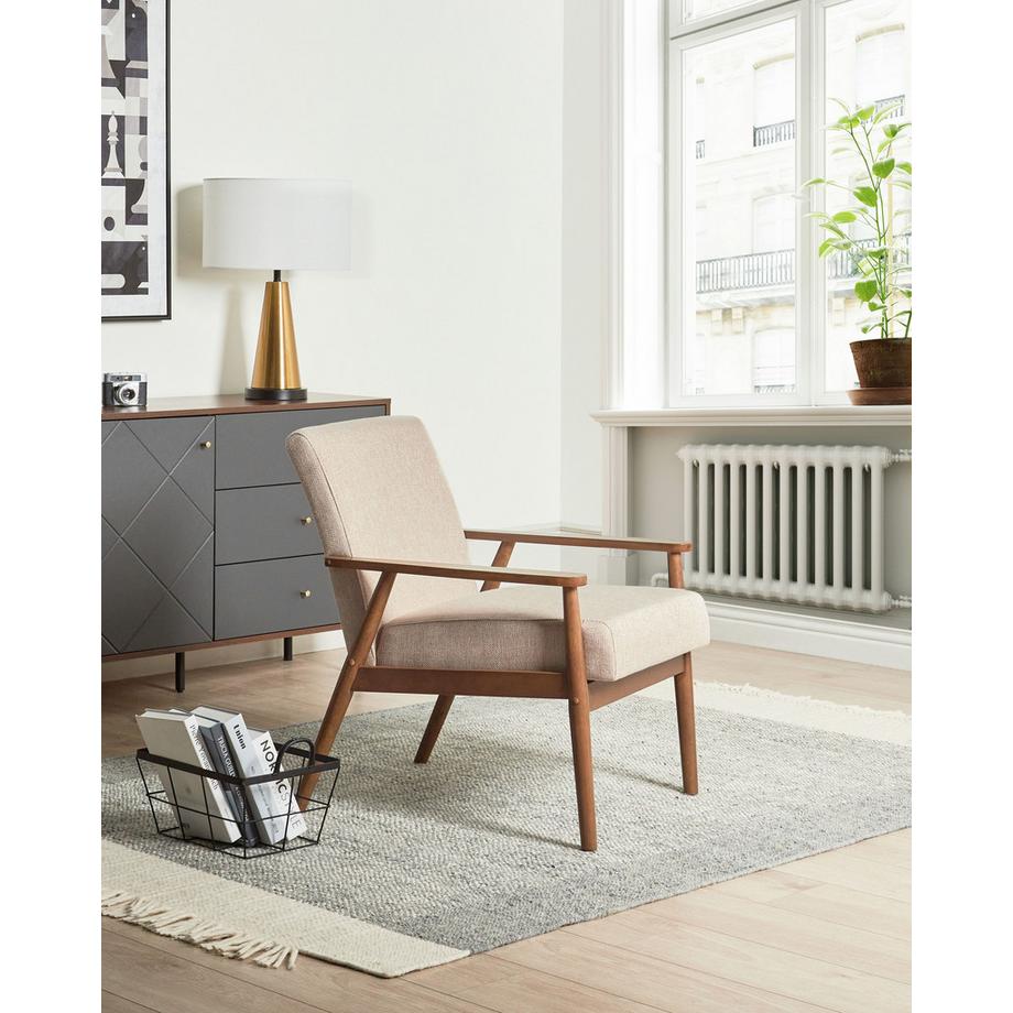 Beliani Sessel aus Stoff  ESRUM  