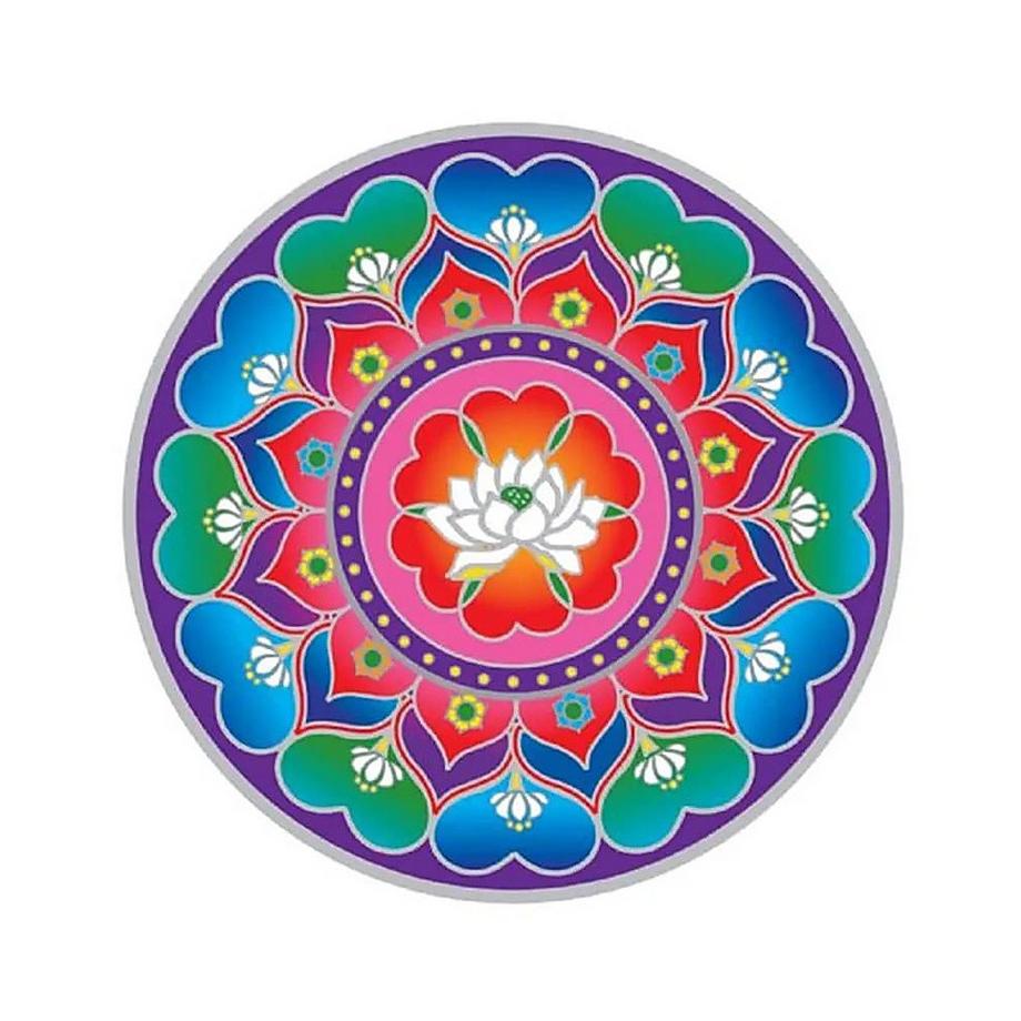 Northio Fensteraufkleber - Golden Sun/Lotus - Zufällig verkauft  