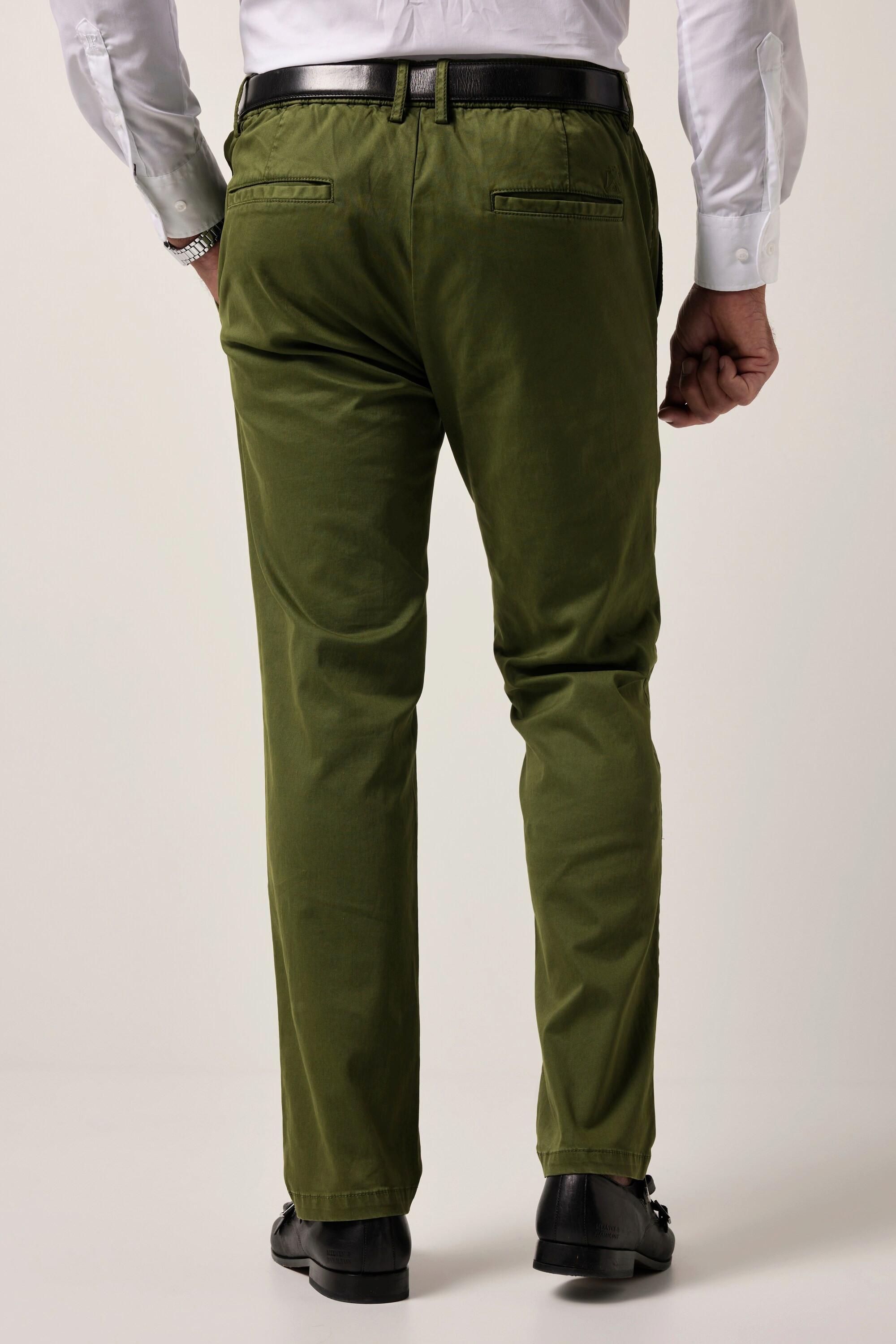 JP1880 Chino FLEXNAMIC Modern Straight Fit Plissé  