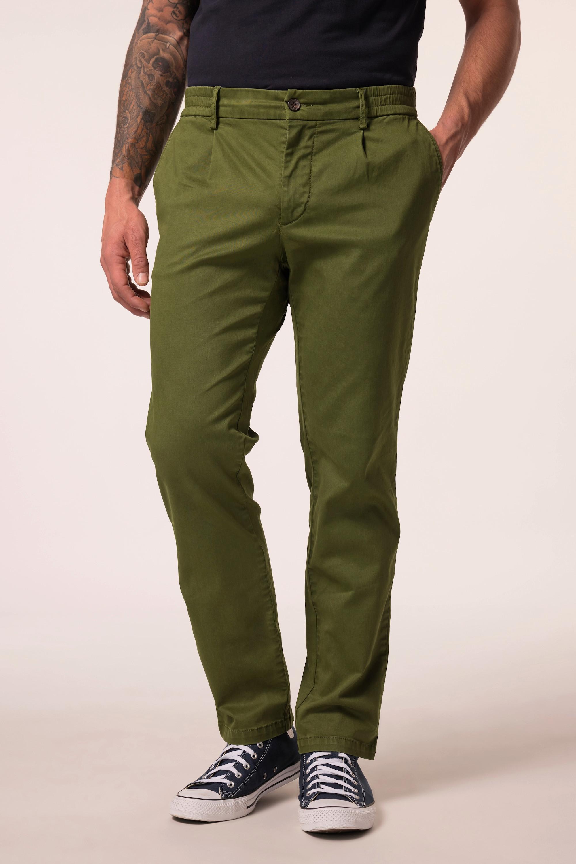 JP1880 Chino FLEXNAMIC Modern Straight Fit Plissé  