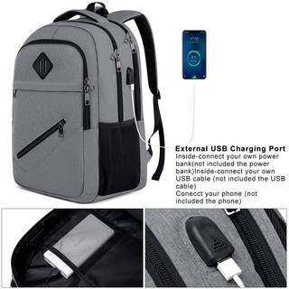 Only-bags.store Rucksack Laptop, Schulrucksack Teen mit Datenkabeltasche, wasserdichte Schultasche  