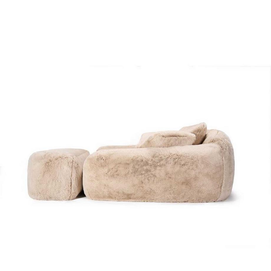 KARE Design Loveseat Mika creme 156 (2-tlg)  